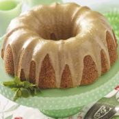 Buttermilk Cake with Caramel (10-inch fluted pan)